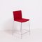 Nex Red Stools by Mario Mazzer for Poliform, Set of 2 4