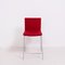 Nex Red Stools by Mario Mazzer for Poliform, Set of 2 3