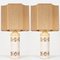 Bitossi Lamps from Bergboms with Custom Made Shades by Rene Houben, Set of 2 3