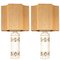 Bitossi Lamps from Bergboms with Custom Made Shades by Rene Houben, Set of 2, Image 1