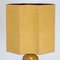 Large Ceramic Lamps with New Silk Custom Made Lampshades René Houben, Set of 2 14