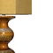 Keramik Lampen mit neuen maßgeschneiderten Lampenschirmen aus Seide von René Houben, 2er Set 3