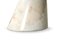 Lámpara de mesa de latón martillado envejecido con base de mármol, Imagen 2