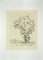 Andre Roland Brudieux, The Tree On the Sea, Etching, Mid-20th Century, Image 1