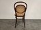 Antique Bentwood Dining Chair / Bistro Chair, 1950s, Image 3