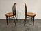 Antique Bentwood Dining Chairs, 1950s, Set of 2 5