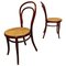 Antique Thonet Dining Chairs, 1950s, Set of 2, Image 1