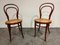Antique Thonet Dining Chairs, 1950s, Set of 2, Image 2