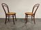 Antique Thonet Dining Chairs, 1950s, Set of 2, Image 3