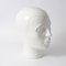 White Glazed Earthenware Head from Royal Delft, 1970s 9