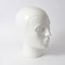 White Glazed Earthenware Head from Royal Delft, 1970s, Image 9