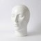 White Glazed Earthenware Head from Royal Delft, 1970s 2
