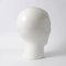 White Glazed Earthenware Head from Royal Delft, 1970s 5