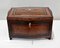 Small French Napoleon III Wooden Trunk 1