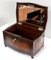 Small French Napoleon III Wooden Trunk 4