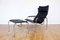 Mid-Century Leather HE1106 Lounge Chair with Ottoman by Hans Eichenberger for Strässle, Set of 2, Image 1