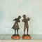 Vintage Bronze Statues, 1800s, Set of 2, Image 3