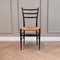 Italian Spinetto Dining Chairs from Chiavari, 1950s, Set of 4 4