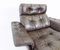 Scandinavian Chesterfield Style Brown Leather Lounge Chair, 1960s, Image 7