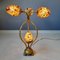Lámpara de mesa Mid-Century de cristal de Murano, años 50, Imagen 2
