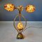 Mid-Century Murano Glass Grape Table Lamp, 1950s 2