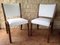 Bow Wood Dining Chairs by Wilhelm Von Bode for Steiner, 1950s, Set of 2 1