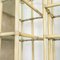 Estantes vintage de vidrio y bambú, años 80. Juego de 2, Imagen 9