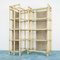 Libreria vintage in bambù e vetro, anni '80, set di 2, Immagine 2