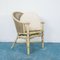 Vintage Austrian Bamboo & Straw Desk & Chair, 1980s, Set of 2 11