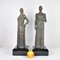 Sculptures en Bronze, Couple Massaï, 20ème Siècle, Set de 2 18