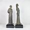 Sculture in bronzo, coppia Masai, XX secolo, set di 2, Immagine 12