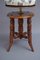 Edwardian Walnut Piano Stool 4