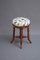 Edwardian Walnut Piano Stool, Image 1