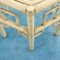 Vintage Austrian Bamboo & Straw Coffee Table, 1980s, Image 4