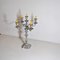 Pewter 5-Arm Candleholder, 1940s 7