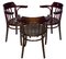 No. 13 Dining Chairs by Michael Thonet for Gebrüder Thonet Vienna GmbH, 1920s, Set of 3, Image 3