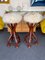 Italian Wood & Sheepskin Bar Stools, 1970s, Set of 2 5