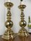 Large Antique Brass Table Lamps, 1950s, Set of 2 12