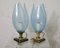 Blue Table Lamps from Rougier, 1970s, Set of 2 15