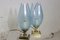 Blue Table Lamps from Rougier, 1970s, Set of 2 11