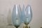Lampes de Bureau Bleues de Rougier, 1970s, Set de 2 2