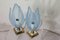 Blue Table Lamps from Rougier, 1970s, Set of 2 9
