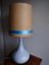 Large Gray & Blue Ceramic Table Lamp, 1960s 10