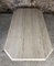 Large Vintage Travertine Low Table 5