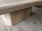 Large Vintage Travertine Low Table, Image 14