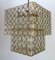 Large Gilded Brass & Crystal Pendant from Palwa, 1960s, Image 2