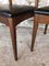 Mid-Century Teak & Black Vinyl Dining Chairs for Meredew, Set of 4, Image 21