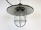 Small Industrial Factory Ceiling Lamp, 1960s, Image 4