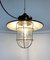 Kleine industrielle Deckenlampe, 1960er 7