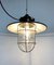 Small Industrial Factory Ceiling Lamp, 1960s, Image 7